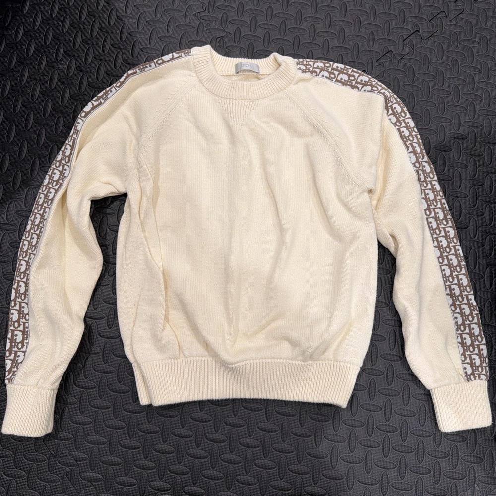 Dior Men's Cream Sweater